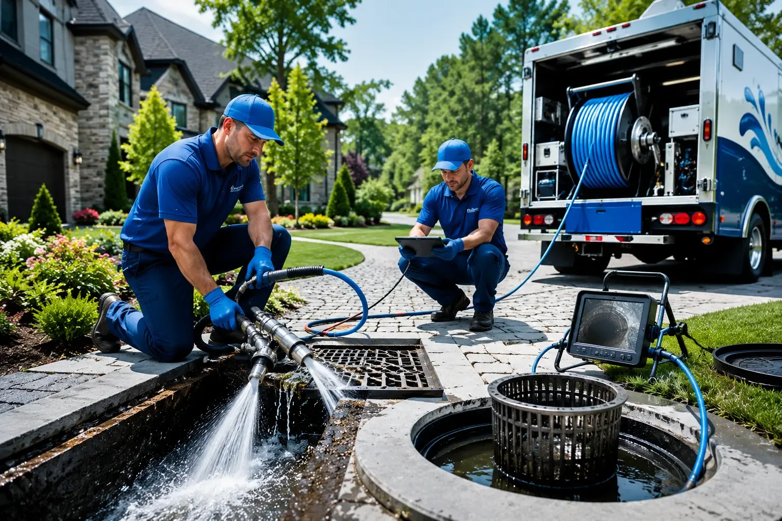Local outdoor drain cleaning professionals in Hunker, PA